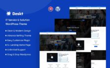 WordPress kotisivut - Deskt