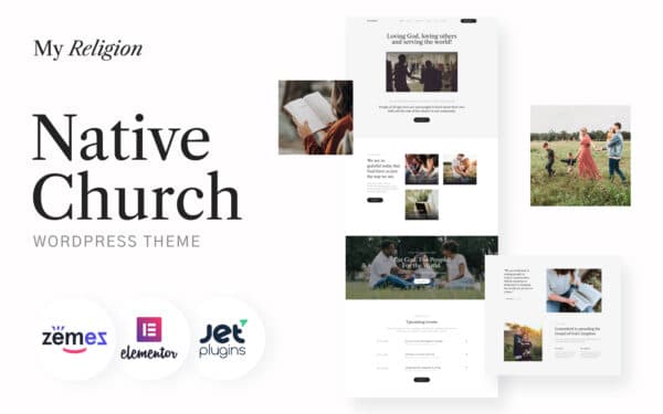 WordPress kotisivut - Native Church