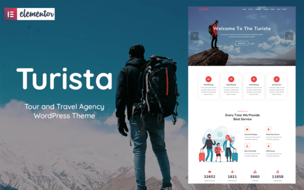 WordPress kotisivut - Turista