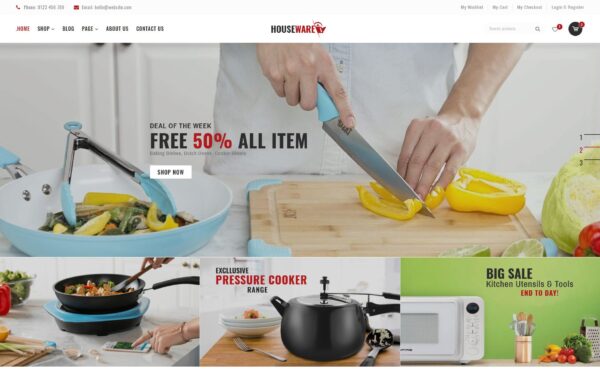 WooCommerce Verkkokauppa - Houseware