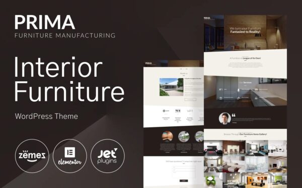 WordPress Kotisivut – Interior Furniture