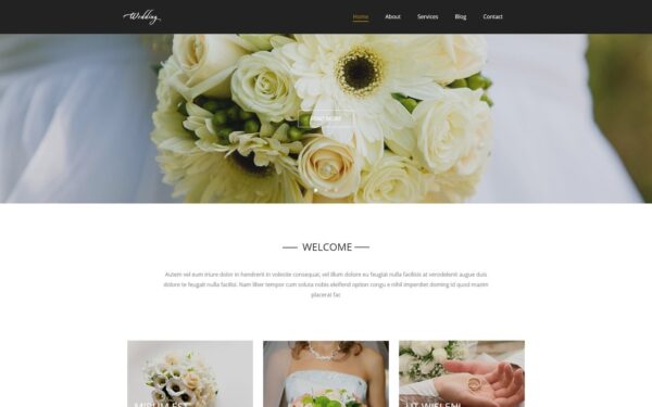 WordPress Kotisivut – Wedding