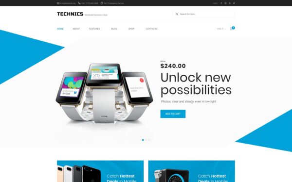 WooCommerce Verkkokauppa – Technics