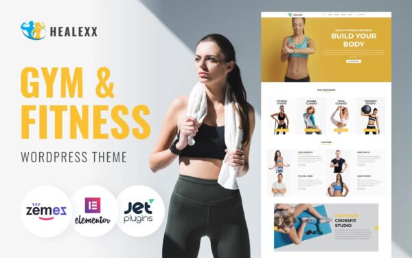 WordPress Kotisivut – Healexx Fitness