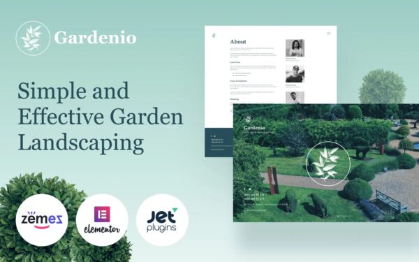 WordPress Kotisivut – Gardenio puutarhanhoito