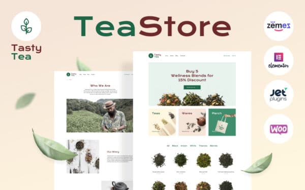 WooCommerce Verkkokauppa – Tasty Tea