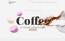 WordPress Kotisivut – Monstroid AromaCafe