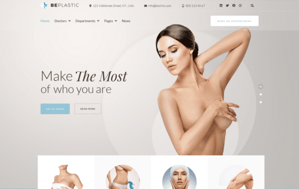 WordPress Kotisivut – Beplastic - Plastic surgeon