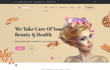 WordPress Kotisivut – Blomarine - Beauty treatment