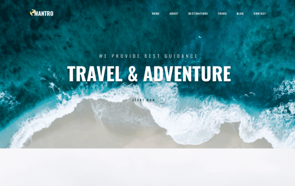 WordPress kotisivut – XLand Tourism