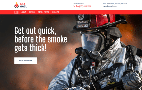 WordPress Kotisivut – BuildWall Fire Safety