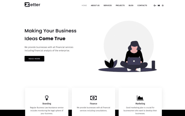 WordPress Kotisivut – Monstroid Zetter