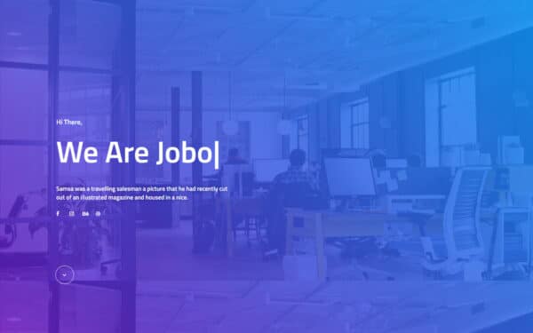WordPress kotisivut - Jobo
