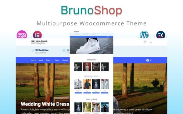 WooCommerce Verkkokauppa - Bruno Shop
