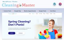 WordPress Kotisivut – Cleaning Master