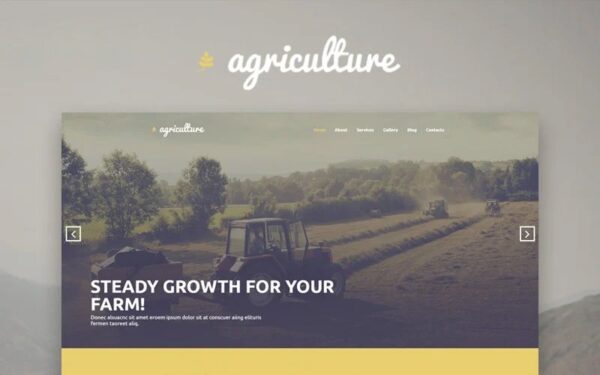 WordPress Kotisivut – Agriculture