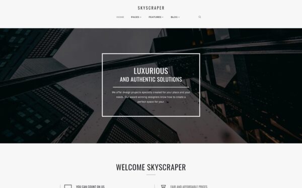 WordPress Kotisivut – Skyscraper