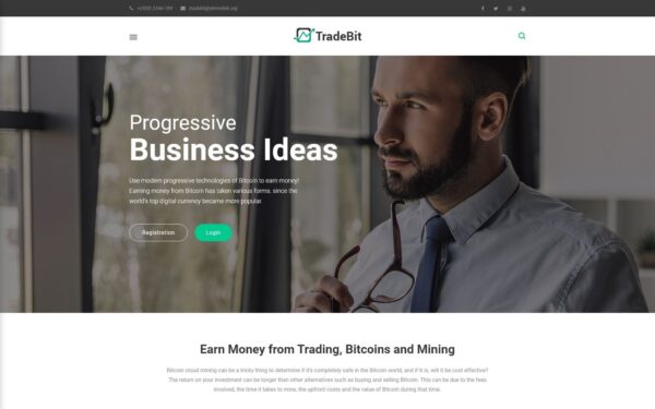 WordPress Kotisivut – TradeBit