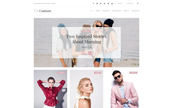 WordPress Kotisivut – De Couture