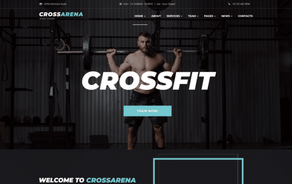 WordPress Kotisivut – Cross Arena