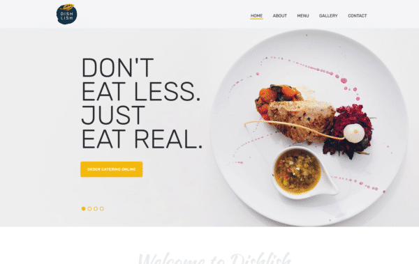 WordPress Kotisivut – Dishlish