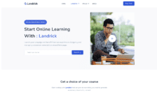 WordPress Kotisivut – Landrick Online Learning