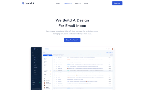 WordPress Kotisivut – Landrick Email Inbox